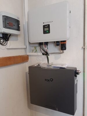 Installation pvdr